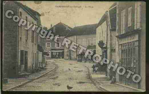 Ville de DAMPIERRESURSALON Carte postale ancienne