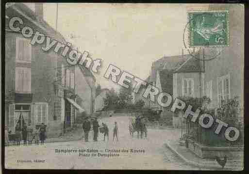 Ville de DAMPIERRESURSALON Carte postale ancienne