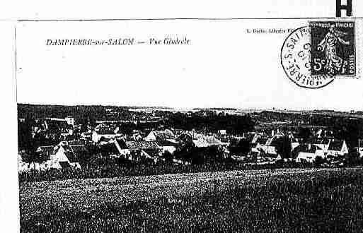 Ville de DAMPIERRESURSALON Carte postale ancienne