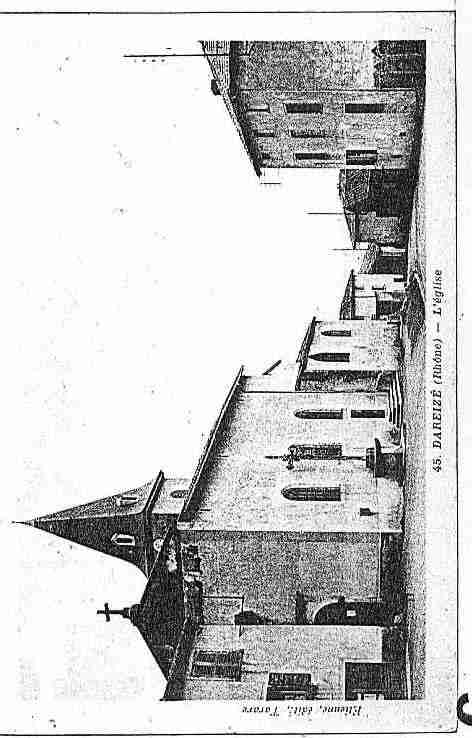 Ville de DAREIZE Carte postale ancienne