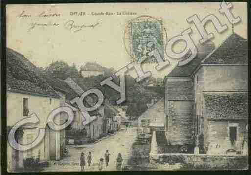 Ville de DELAIN Carte postale ancienne Ville de DELAIN Carte postale ancienne