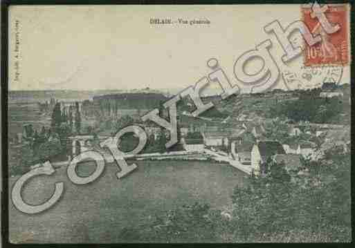 Ville de DELAIN Carte postale ancienne