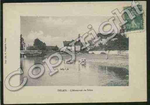 Ville de DELAIN Carte postale ancienne