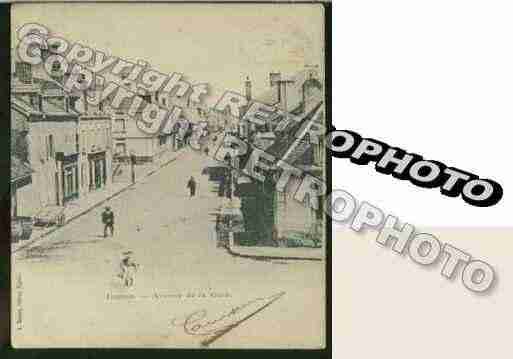 Ville de DIGOIN Carte postale ancienne