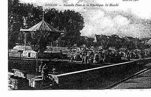 Ville de DIGOIN Carte postale ancienne