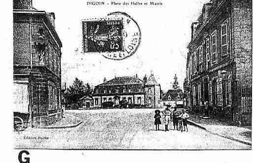 Ville de DIGOIN Carte postale ancienne