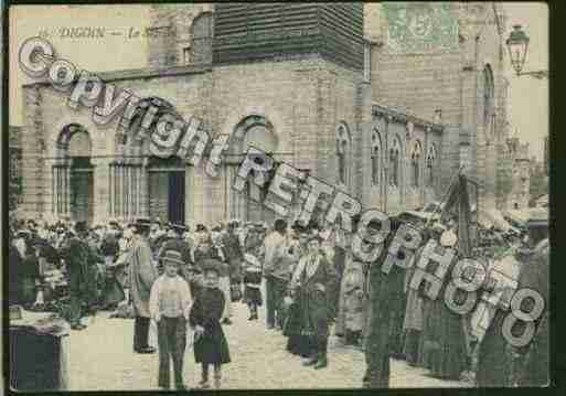 Ville de DIGOIN Carte postale ancienne