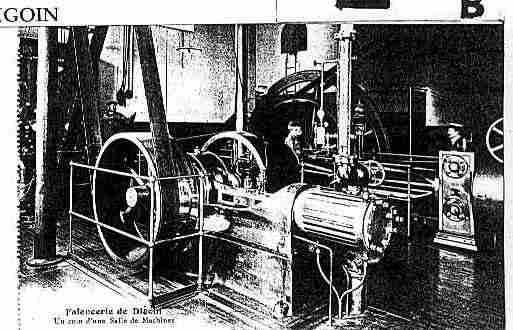 Ville de DIGOIN Carte postale ancienne