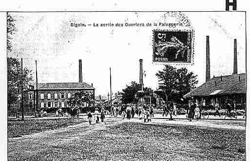 Ville de DIGOIN Carte postale ancienne