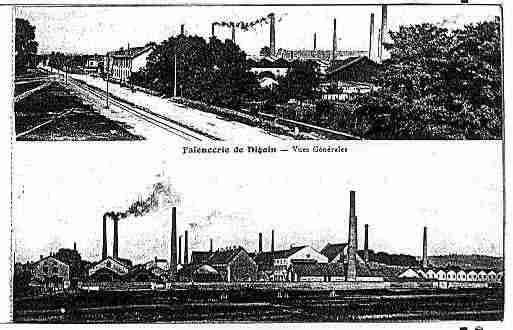 Ville de DIGOIN Carte postale ancienne