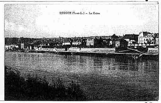 Ville de DIGOIN Carte postale ancienne