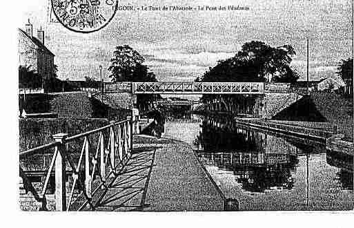 Ville de DIGOIN Carte postale ancienne