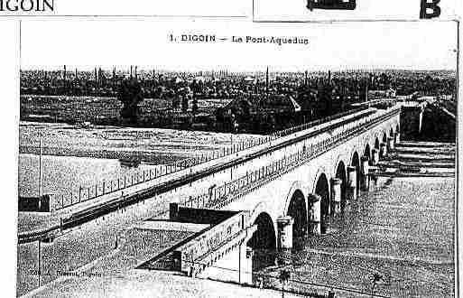 Ville de DIGOIN Carte postale ancienne