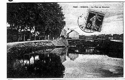 Ville de DIGOIN Carte postale ancienne