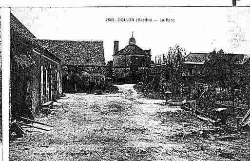 Ville de DOLLON Carte postale ancienne