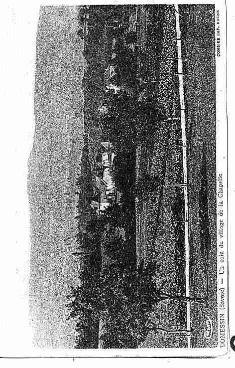 Ville de DOMESSIN Carte postale ancienne