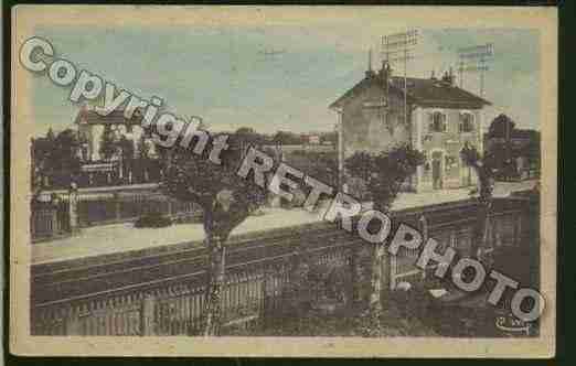 Ville de DOMMARTINLESCUISEAUX Carte postale ancienne