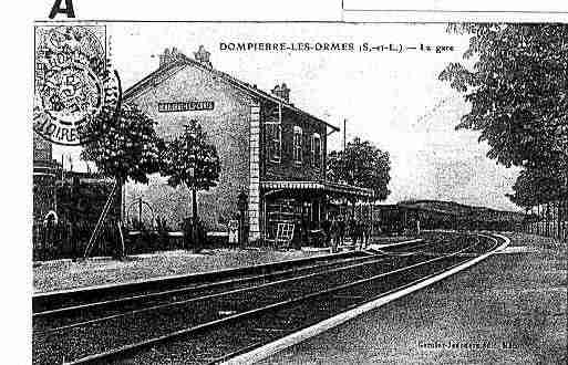 Ville de DOMPIERRELESORMES Carte postale ancienne Ville de DOMPIERRELESORMES Carte postale ancienne