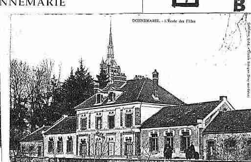 Ville de DONNEMARIEDONTILLY Carte postale ancienne