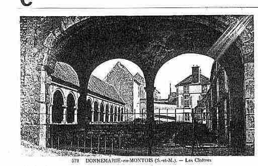 Ville de DONNEMARIEDONTILLY Carte postale ancienne