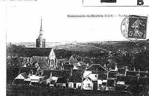 Ville de DONNEMARIEDONTILLY Carte postale ancienne Ville de DONNEMARIEDONTILLY Carte postale ancienne