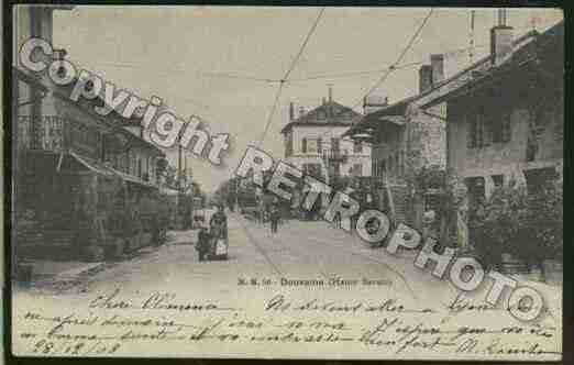 Ville de DOUVAINE Carte postale ancienne