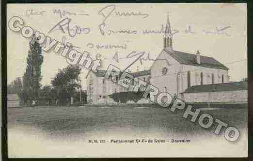 Ville de DOUVAINE Carte postale ancienne