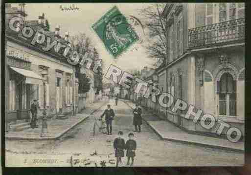 Ville de ECOMMOY Carte postale ancienne