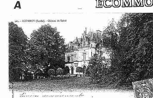 Ville de ECOMMOY Carte postale ancienne