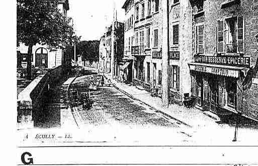 Ville de ECULLY Carte postale ancienne