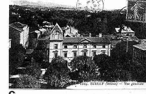 Ville de ECULLY Carte postale ancienne