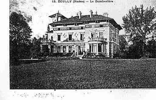 Ville de ECULLY Carte postale ancienne