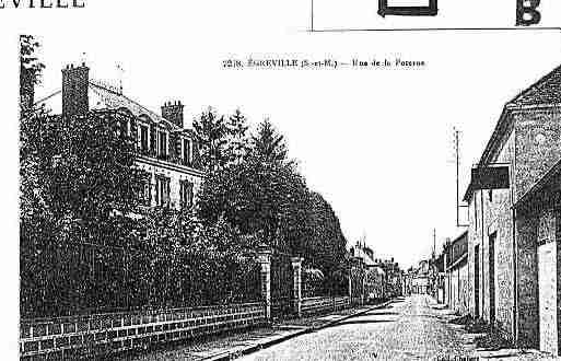 Ville de EGREVILLE Carte postale ancienne Ville de EGREVILLE Carte postale ancienne