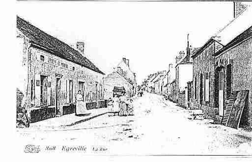 Ville de EGREVILLE Carte postale ancienne