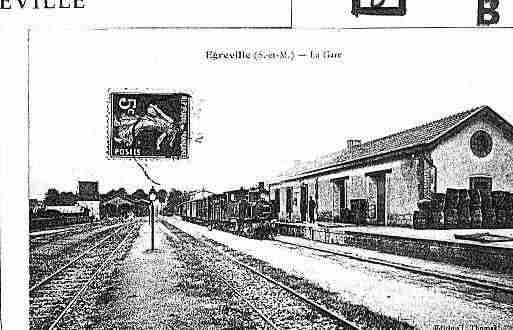 Ville de EGREVILLE Carte postale ancienne Ville de EGREVILLE Carte postale ancienne