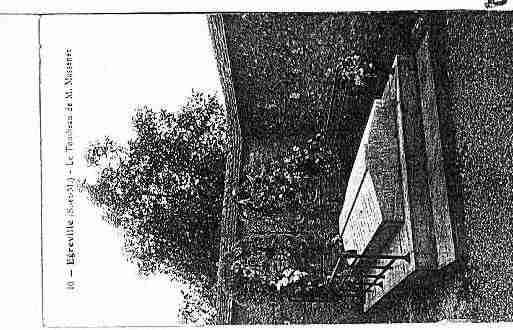 Ville de EGREVILLE Carte postale ancienne