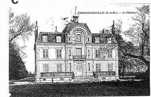 Ville de EMERAINVILLE Carte postale ancienne