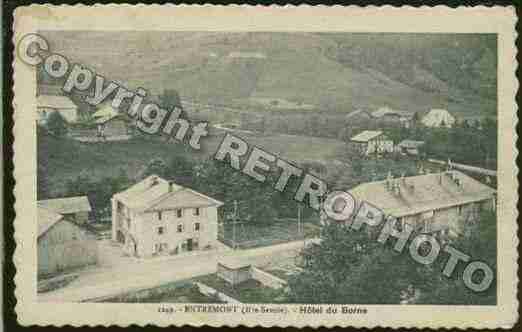 Ville de ENTREMONT Carte postale ancienne