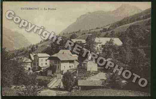 Ville de ENTREMONT Carte postale ancienne