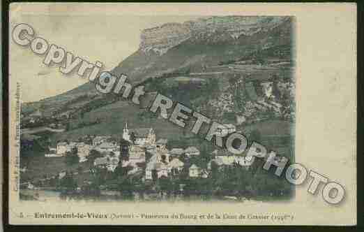 Ville de ENTREMONTLEVIEUX Carte postale ancienne