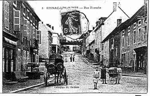 Ville de EPINAC Carte postale ancienne