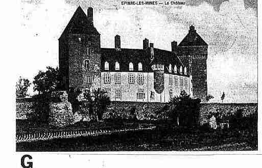 Ville de EPINAC Carte postale ancienne