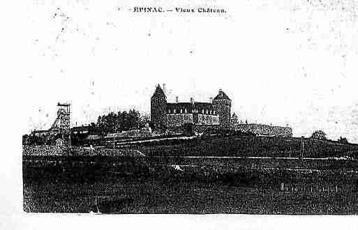 Ville de EPINAC Carte postale ancienne