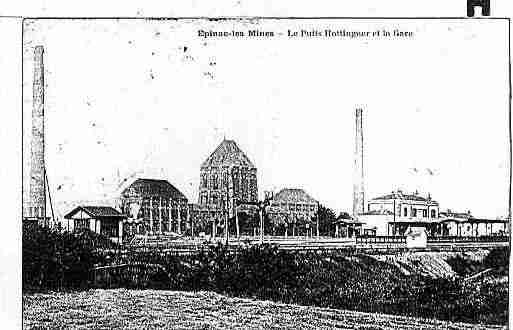 Ville de EPINAC Carte postale ancienne