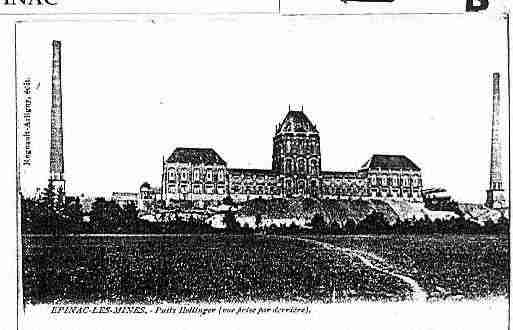 Ville de EPINAC Carte postale ancienne