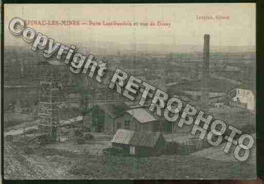 Ville de EPINAC Carte postale ancienne