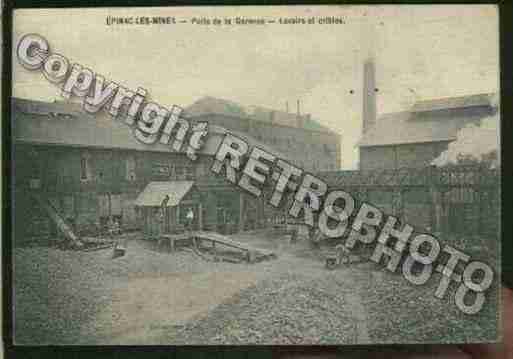 Ville de EPINAC Carte postale ancienne
