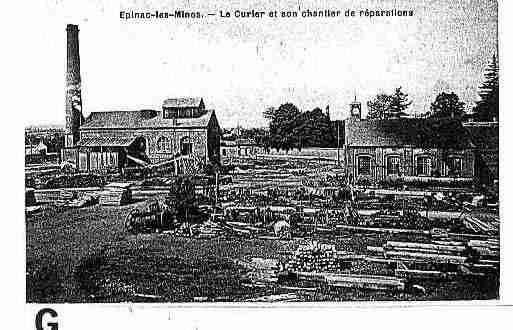 Ville de EPINAC Carte postale ancienne