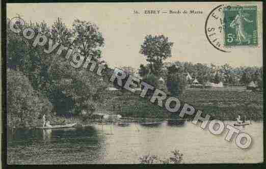 Ville de ESBLY Carte postale ancienne