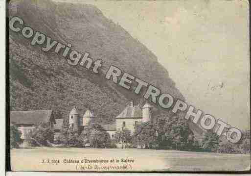 Ville de ETREMBIERES Carte postale ancienne